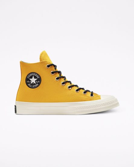 Women's Converse Engineered Optimism Chuck 70 GORE-TEX High Top Shoes Yellow / Black | AU 5380EW